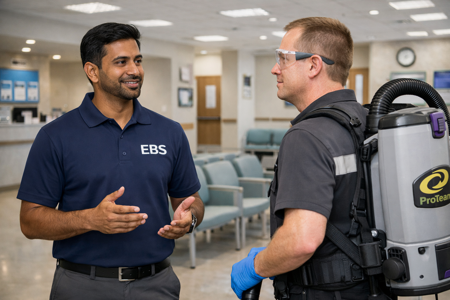 Healthcare facility walkthrough and planning